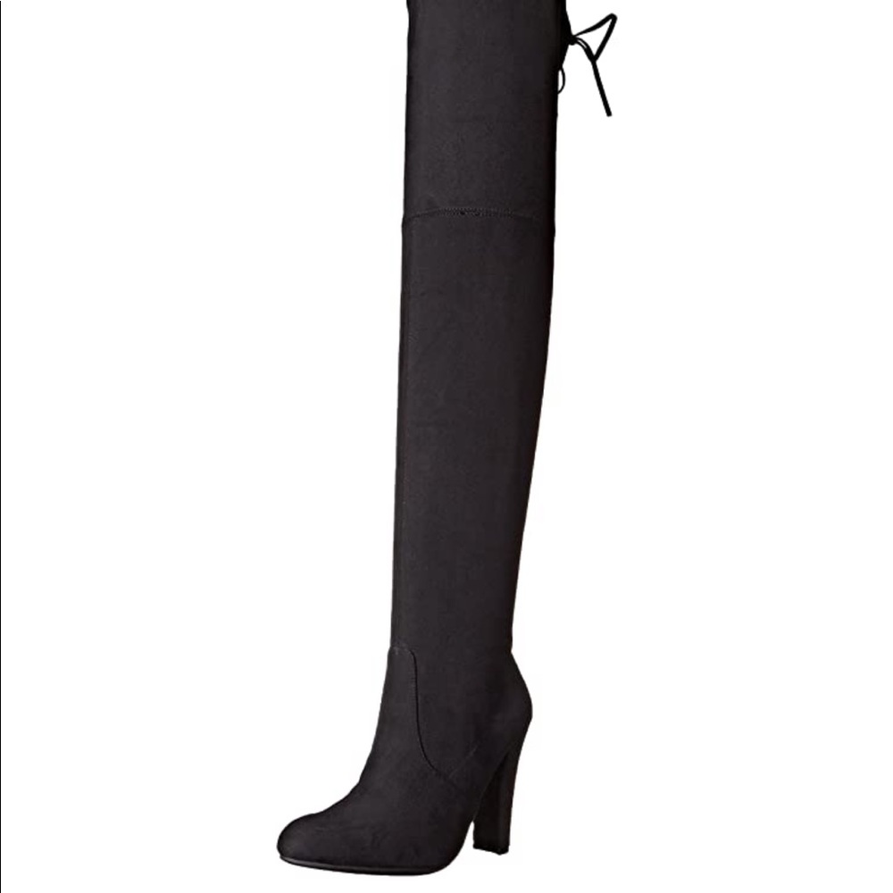 Steve Madden Gracelyn Thigh High Suede Heel Boot